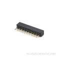 1,0 mm encabezado femenino fila simple recta